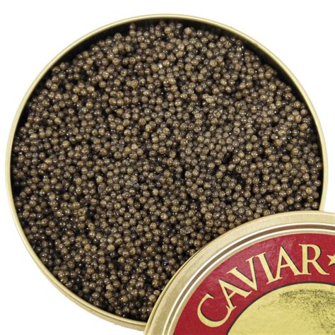 American Paddlefish Caviar, Wild-Caught, Fresh, Low Salt