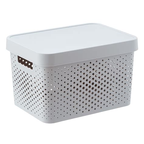 Curver Infinity Plastic Storage Boxes with Lids | The Container Store