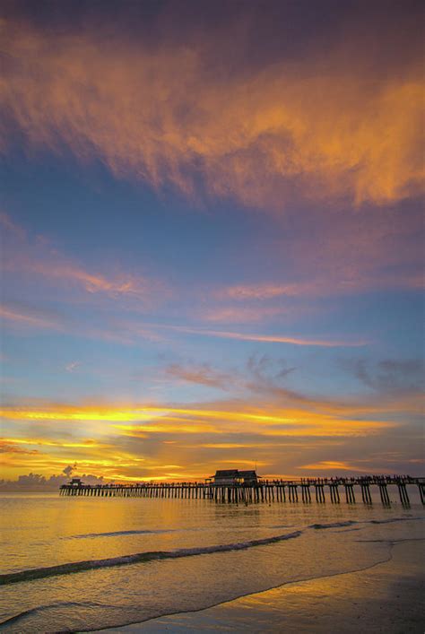 Naples Sunset Photograph by Joey Waves