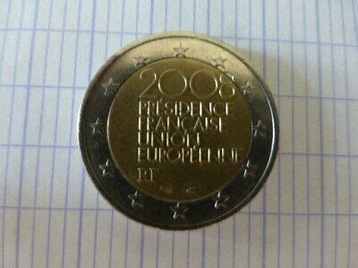 Piece Euros Commemorative France Presidence Francaise Union