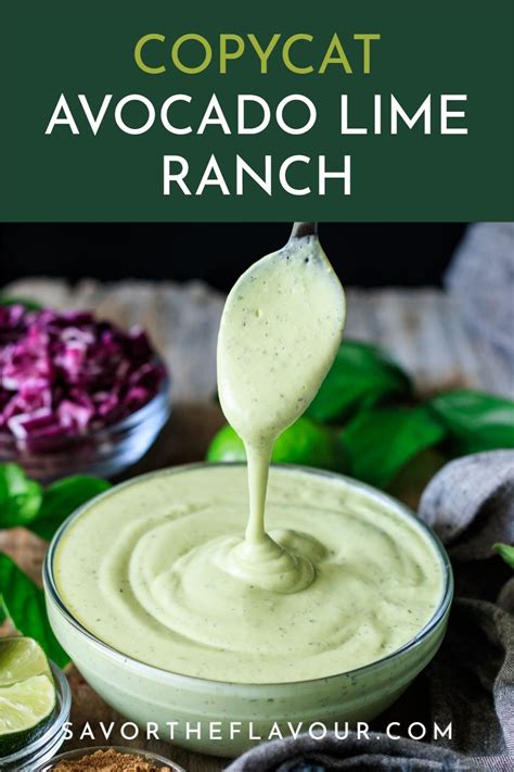 Avocado Lime Ranch Chick Fil A Copycat Recipe Homemade Salad