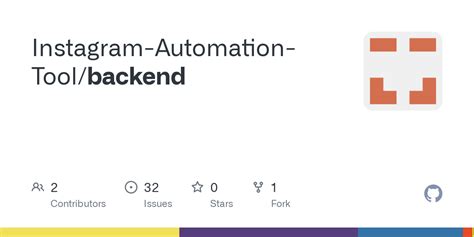 GitHub Instagram Automation Tool Backend