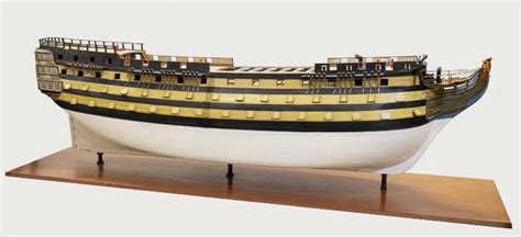 The Worlds Only Known Scale Model Of HMS Victory From The Time Of The