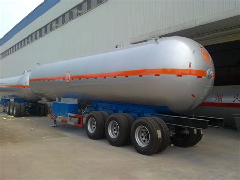 Sinotruk Axles Special Tanker Lpg Tanker Semi Trailer China Tons