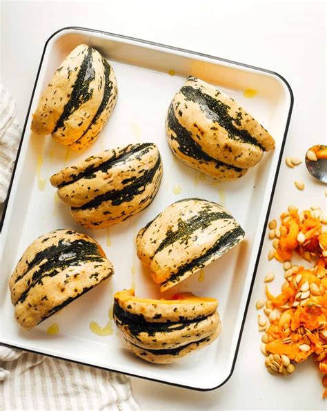 Roasted Sweet Dumpling Squash with Brown Butter • Heartbeet Kitchen