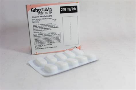 Griseofulvin Tablets Usp Mg Taj Pharma Taj Generics