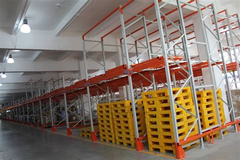 Heavy Duty Steel Selective Pallet Rack For Industrial Warehouse Storage