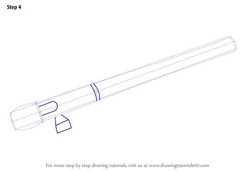 Learn How to Draw a Flute (Musical Instruments) Step by Step : Drawing Tutorials