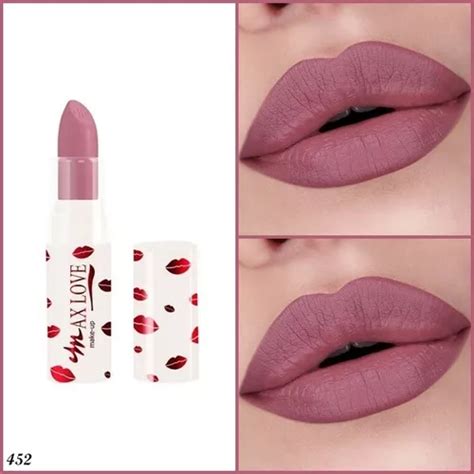 Labiales Acabado Matte L Nea Nude Lips Max Love Varios Tonos Cuotas