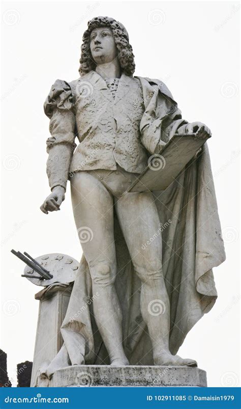 Giorgione Marble Statue Marble Statues Castle In Castelfranco Veneto