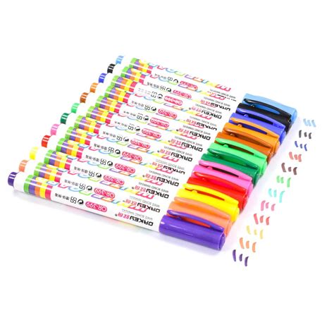 12 Colors Whiteboard Markers Liquid Chalk Erasable Maker Pen Glass ...