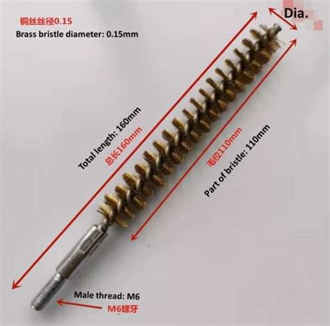 Condenser Tube Brush And Extension Rods For Cleaning Chiller Heat