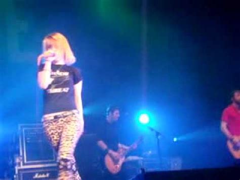 Paramore Live In Singapore Misery Business Youtube