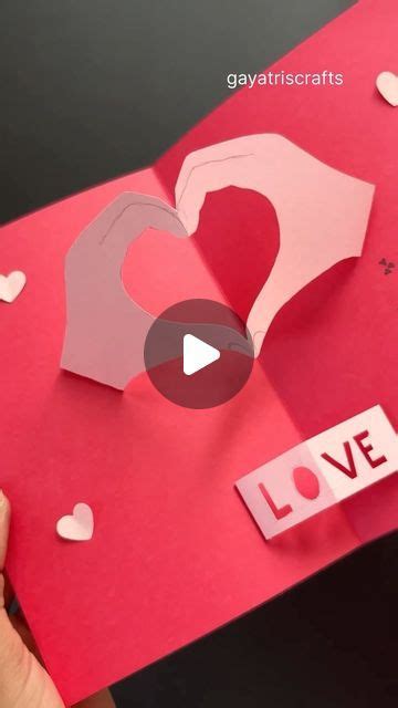 Gayatri Chouhan On Instagram Diy Cute Card Heart Card Carfts