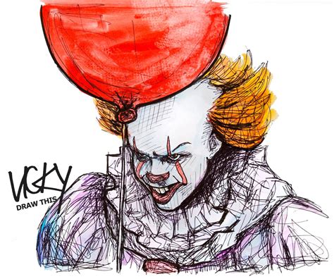 Pennywise Drawing