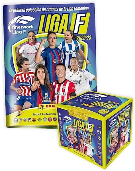 Panini Album Caja Con 50 Sobres De La Liga Femenina 2022 20233 LIGA