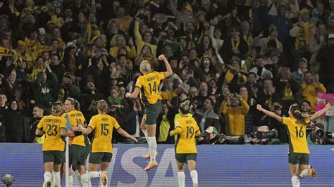 Australia Reaches Womens World Cup Quarterfinals With Win Over Denmark