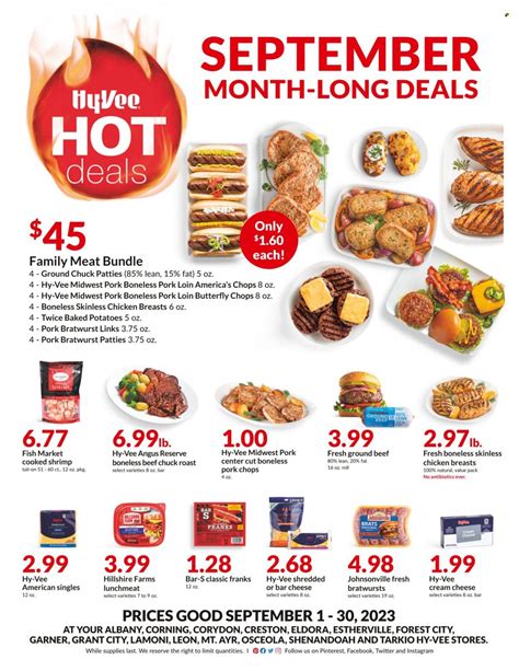 Hy Vee Ia Weekly Ad Flyer Specials September 1 To September 30 2023