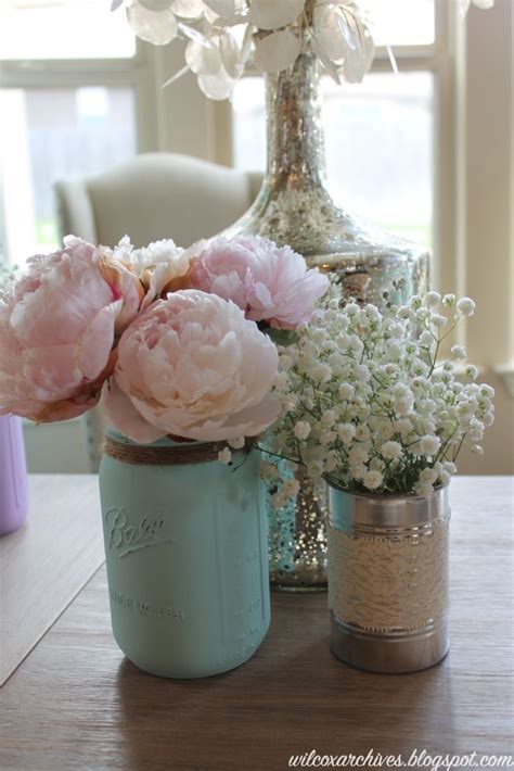 Baby Shower Mason Jar Centerpieces Diy Mason Jar Centerpieces