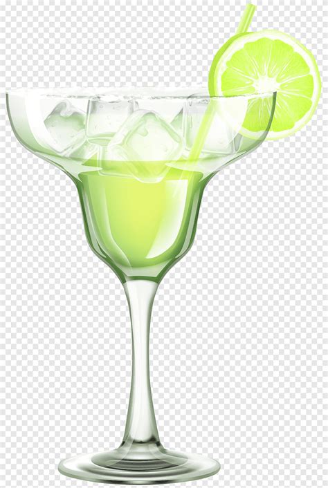 Baixar Copo de martini ilustração de líquido verde Margarita