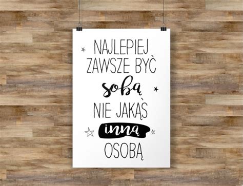 Plakat Lub Obraz Najlepiej Zawsze By Sob Digitaldruk