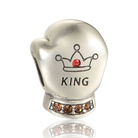 2019 Boxing Glove Charms Beads S925 Sterling Silver Fits For Pandora