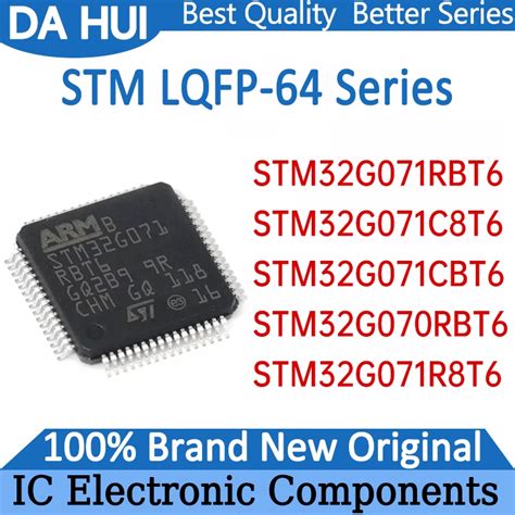 STM32G071RBT6 STM32G071C8T6 STM32G071CBT6 STM32G070RBT6 STM32G071R8T6