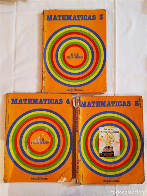 Libros Matematicas Egb Santillana Vendido En Venta Directa