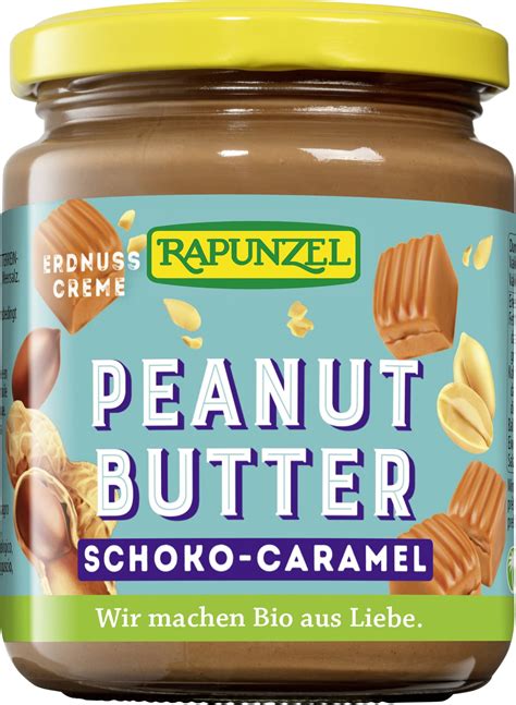 Rapunzel Bio Peanutbutter Schoko Caramel 250 G Piccantino Onlineshop