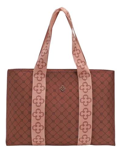 Bolsa Capodarte Feminina Shopper Monograma M Dia Original Frete Gr Tis