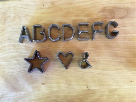 Miniature Branding Iron 2 letters with special character | Etsy