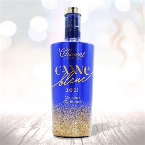 Cl Ment Canne Bleue Rhum Blanc Agricole