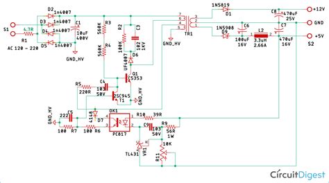 circuit diagram of smps - Circuit Diagram