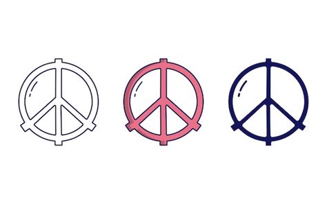 Premium Vector Peace Vector Icon