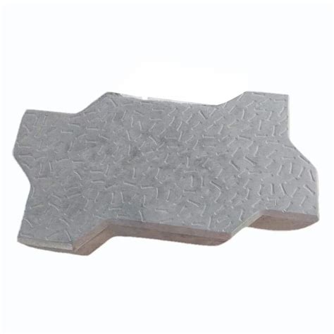 Grey Zig Zag Concrete Unipaver Block At Rs 20 Piece Hirauta Dumma