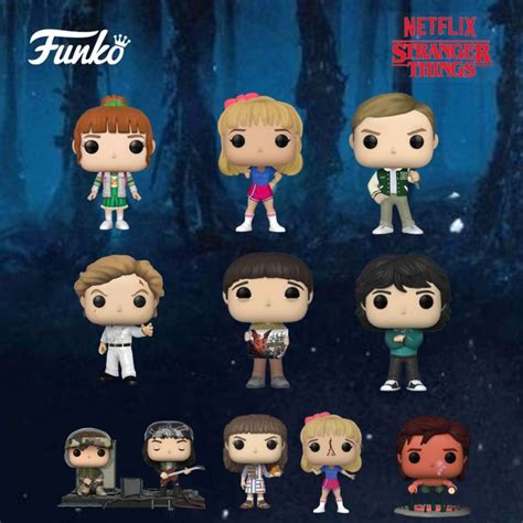 Stranger Things S4 Wave 3 Funko Concept Funko Pop Dolls Stranger