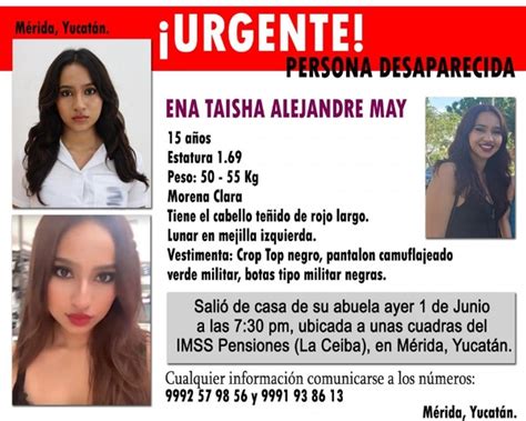 Alerta amber menor de 15 años desaparece de casa de su abuela en