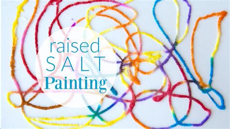 Raised Salt Painting YouTube