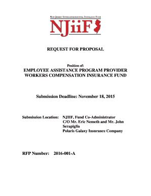 Fillable Online Rfp A Employee Asst Program Wcpdf Fax Email