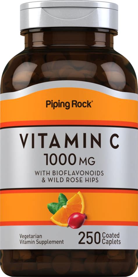 Amazon Piping Rock Vitamin C Mg Caplets With