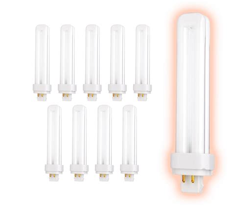 26 Watt Cfl Light Bulbs 4 Pin G24q 3 Base 4100k Cool White 26w High