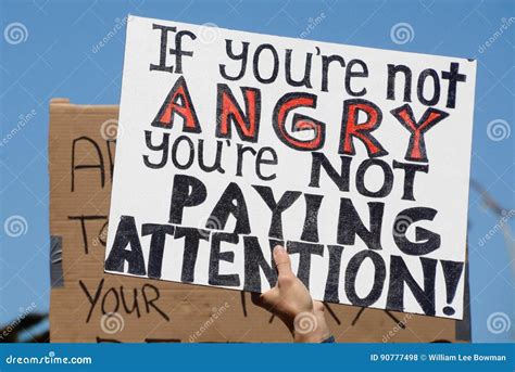 Protest Sign stock photo. Image of rally, protest, paying - 90777498