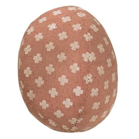 Vintage Cross Fabric Egg Dutch Country General Store