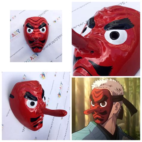 Jual Sakonji Urokodaki Demon Slayer Kimetsu No Yaiba Tengu Japan Mask