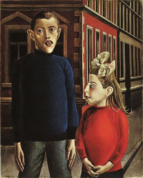 OTTO DIX Two Children (1921) | German expressionism, German expressionist, German art