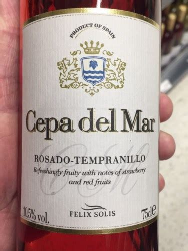 Cepa Del Mar Tempranillo Rosado Vivino Canada