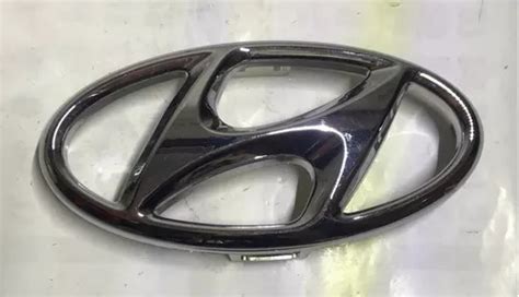 Emblema H Grade Frontal Hyundai Hb20x 2019