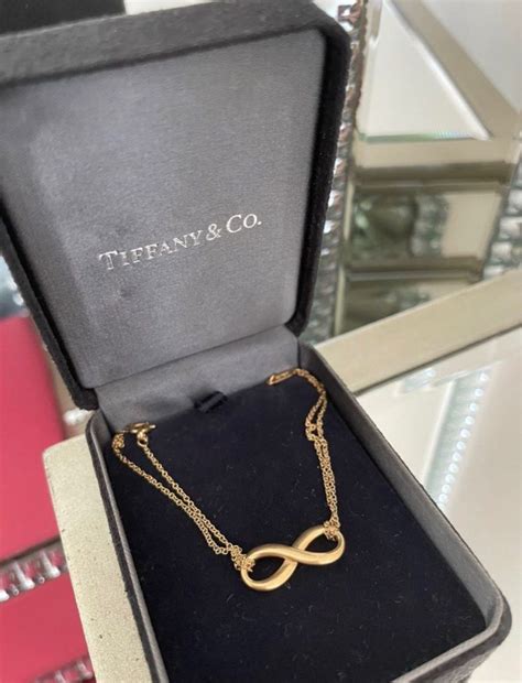 Tiffany And Co 18k Yellow Gold Infinity Bracelet Luxury Accessories On