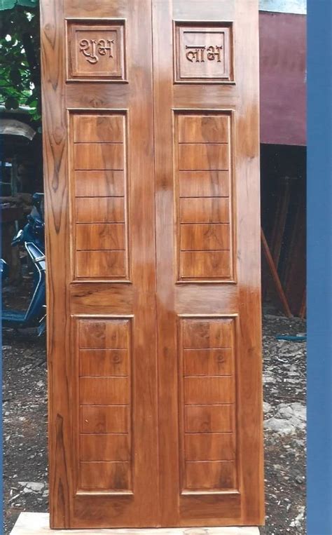 Brown Burma Teak Wood Doors At Rs Piece Burma Teak Wood Doors