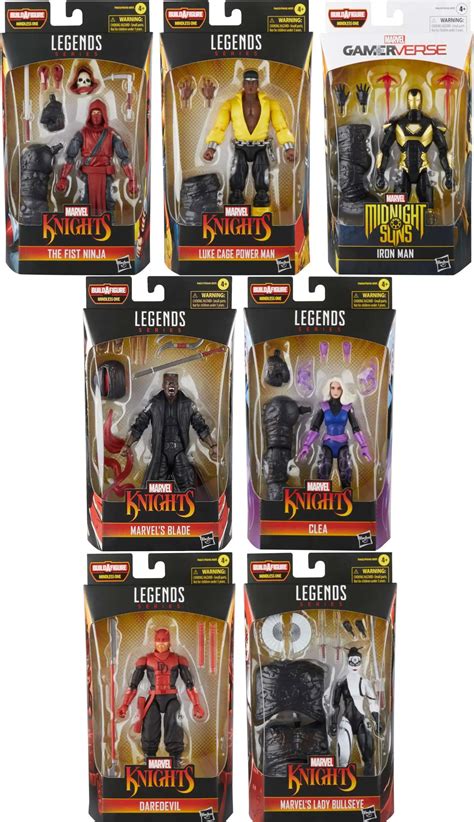 Marvel Knights Marvel Legends Merciless One Series Set of 7 Action ...